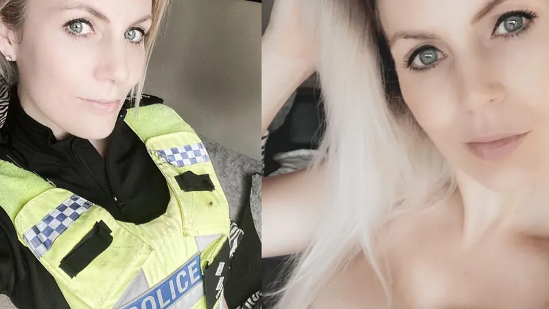 O polițistă hărțuită de colegi pentru era prea sexy a demisionat și s-a reprofilat în OnlyFans - FOTO: Instagram