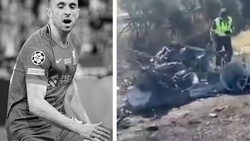 Diogo Jota, atacantul lui Liverpool, mort într-un accident crunt. Lamborghini-ul său s-a făcut scrum - Foto: Profimedia images