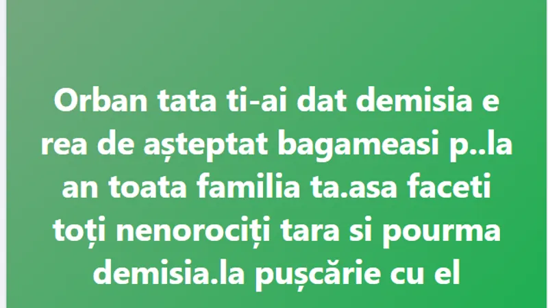 Mesajul lui Kolumbianu din ziua în care a fost arestat chiar el Foto: Facebook