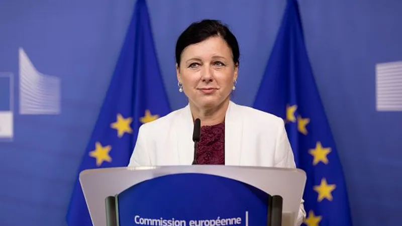 Comisarul European Vera Jourova/ Foto: Getty