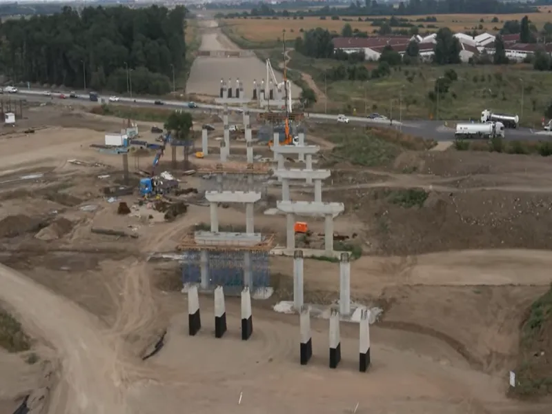 VIDEO Pe Autostrada de Centură București lucrările avansează cu 5% într-o lună. Deschidere, 2023 / youtube