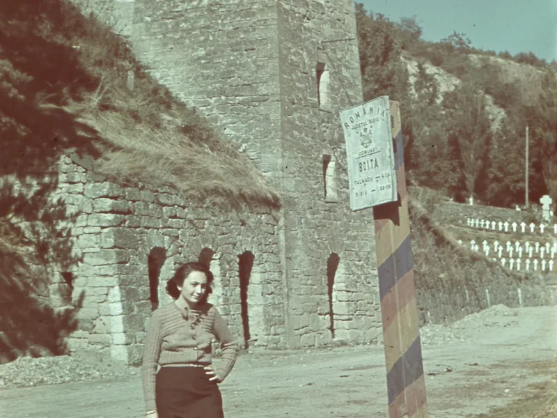 Imagini color unice din România în 1942-1946, în plin Război: Sibiu, Făgăraș, Brașov, București - Foto: Facebook/Arhiva de Fotografie