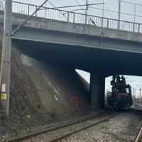 Incident pe calea ferată Foto: CFR SA
