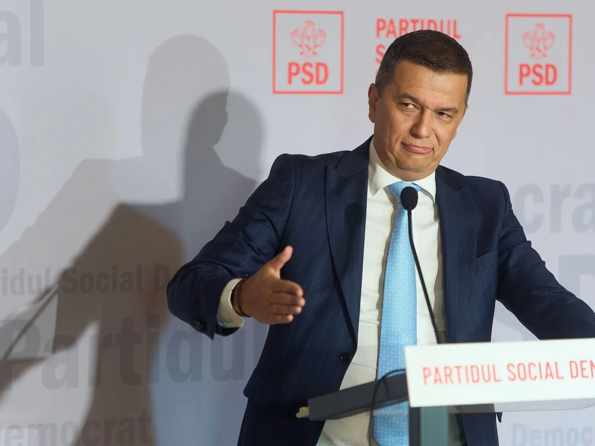 Președintele interimar al PSD, Sorin Grindeanu - Foto: Profimedia images