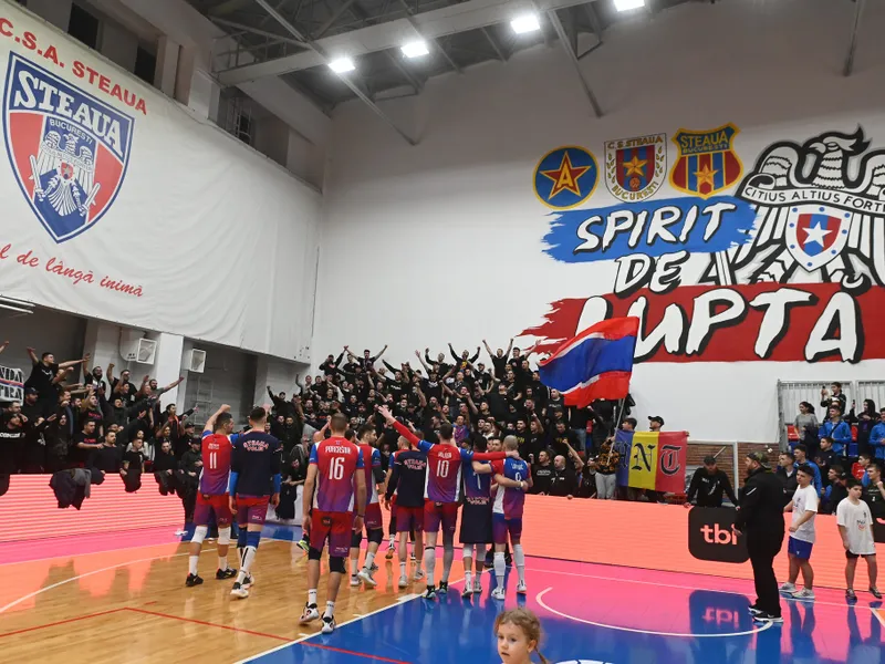 Steaua Bucureşti s-a calificat în finala Diviziei A1 la volei masculin - Foto: Facebook/ Steaua București