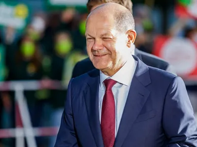 Cancelarul german Olaf Scholz. / Foto: wpunkt.online