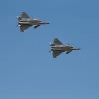 Avioanele de război ale Chinei survolează granița Taiwanului la scurt timp la anunțul SUA/FOTO: Profimedia