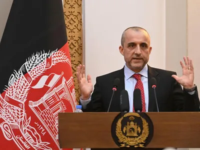 Vicepreședintele Amrullah Saleh//Foto: afp