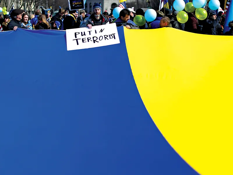 un protest din anul 2014, la Washington, D.C