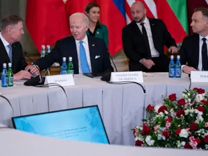 Președintele Iohannis și Joe Biden - Foto: Profimedia