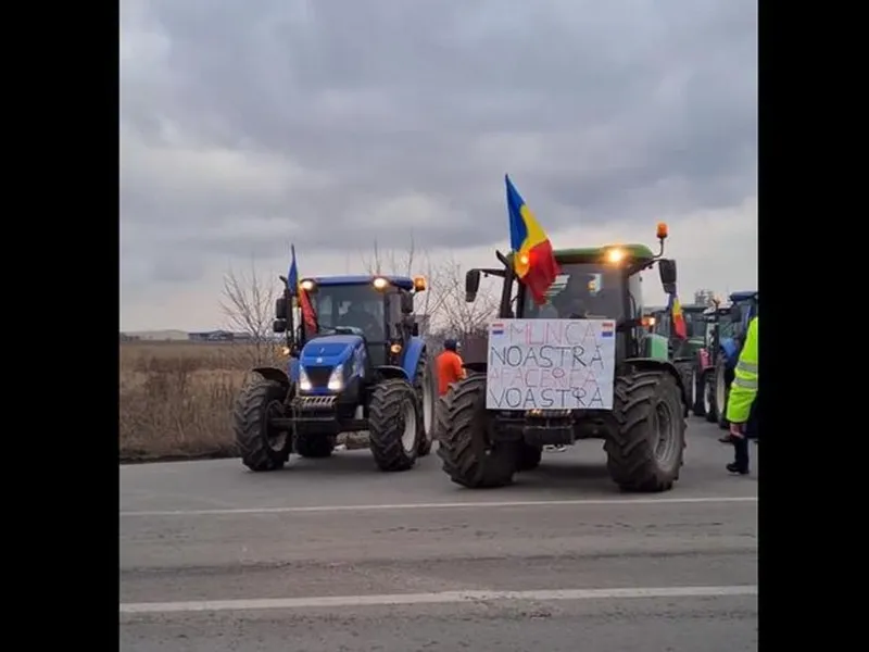 Transportatorii și fermierii contiună protestele după întâlnirea cu Ciolacu. Rămân în stradă - Foto: Arhivă/ Imagine cu caracter ilustrativ