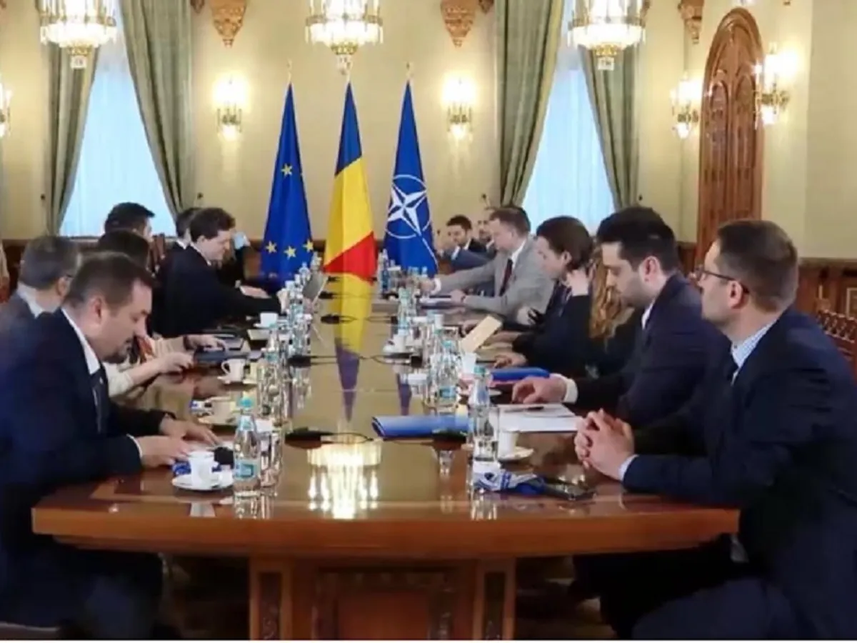 Magistrați veniți la consultări la Palatul Cotroceni - Foto: captură video Administrația Prezidențială