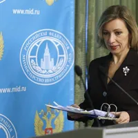Purtătoarea de cuvânt a diplomației ruse, Maria Zaharova, se plânge de rusofobia europenilor după ce Franța a votat o rezoluție prin care recunoaşte drept genocid Holodomorul - Foto: Profimedia Images