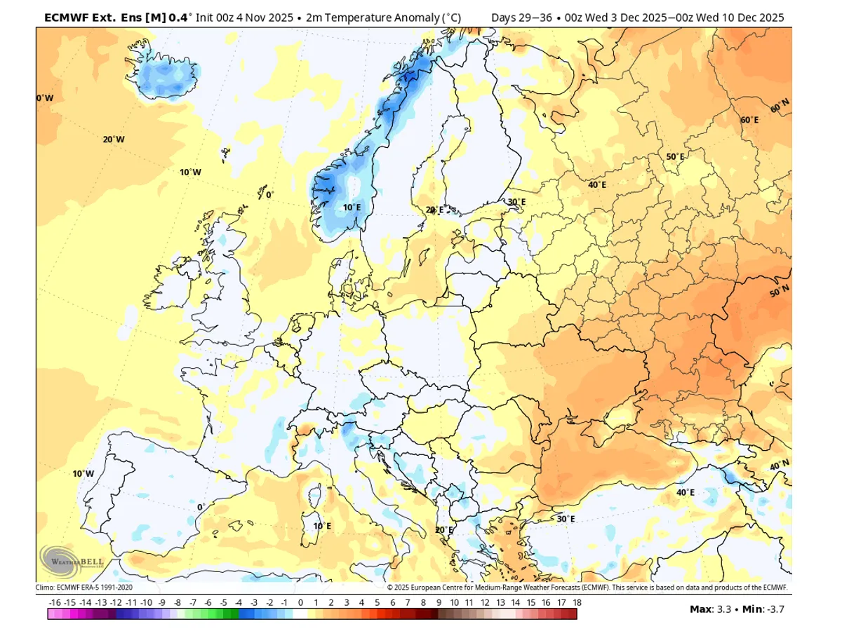 Harta cu frifg - Foto: severe-weather