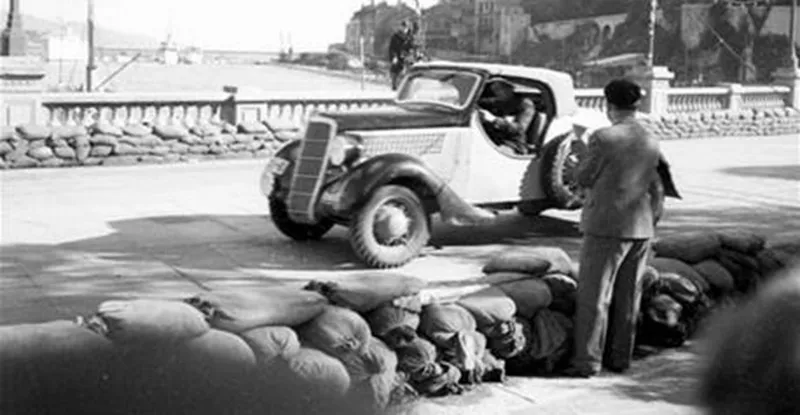 Petre Cristea, la Monte Carlo &icirc;n 1936 - Foto: Facebook