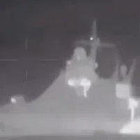 Corveta ruseacă Sergey Kotov de 65.000.000$, scufundată în Marea Neagră după un atac cu drone - Foto: X/ @olex_scherba