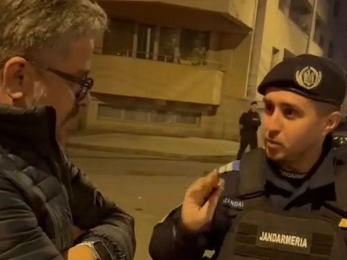 Jandarm Colectiv -Foto: Facebook/@Marian Rădună