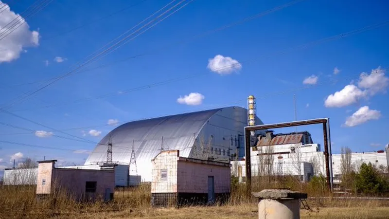 Comunicațiile au fost restabilite cu centrala nucleară de la Cernobîl, anunță AIEA/FOTO: Twitter/Vasco Cotovio