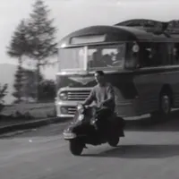 Primul scuter românesc, dezvoltat în 1957 la Brașov. Era copiat după modelul cehesc Čezeta - Foto: captură video