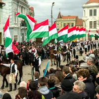 Ziua de 15 martie este una de sărbătoare pentru maghiarii din întreaga lume - Foto: INQUAM PHOTOS / Levente Tofan