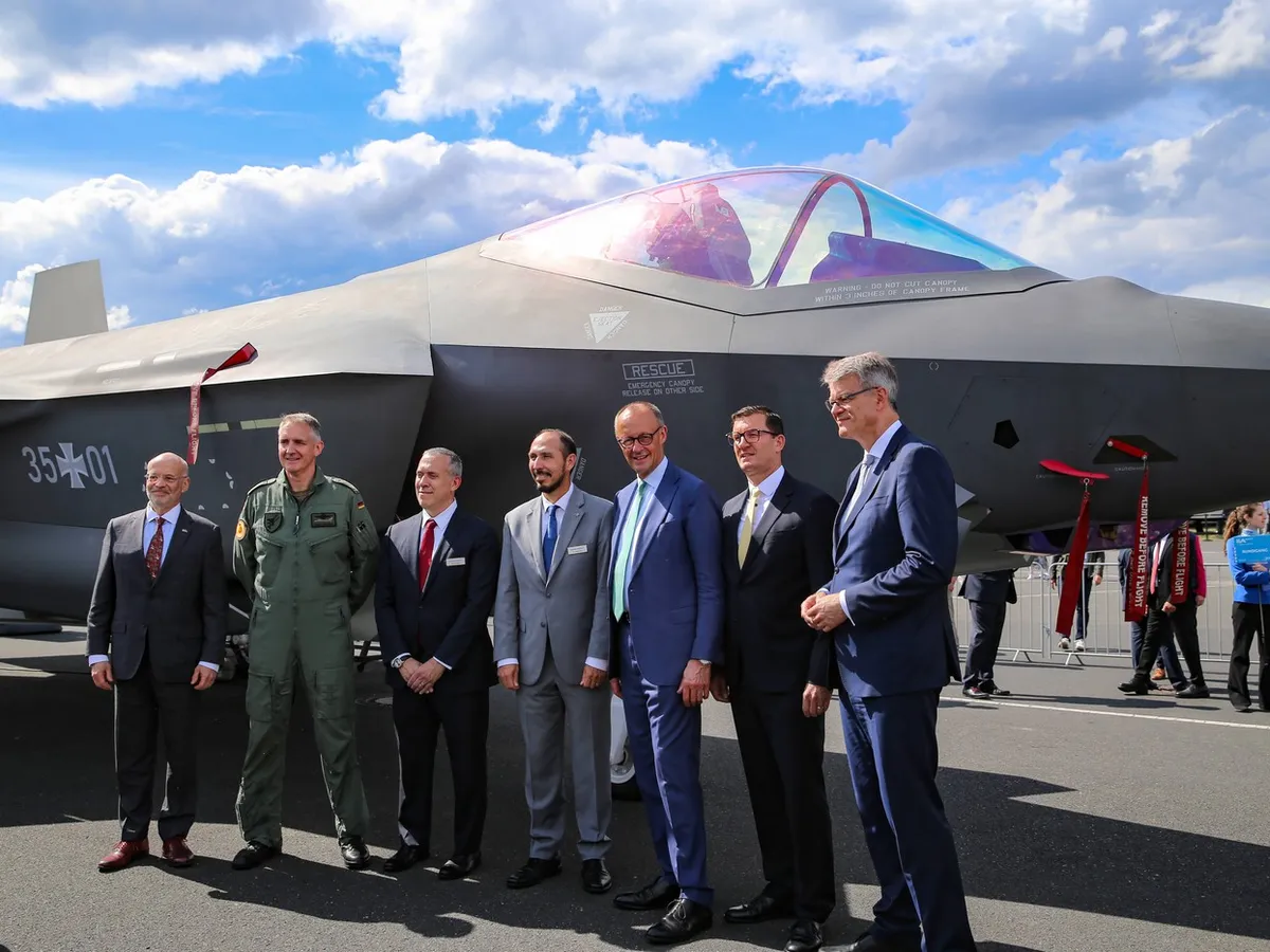 Germania a primit din SUA primul avion F-35A. 35 de avioane intră în forța de descurajarea nucleară a NATO - Foto: Profimedia Images (imagine cu  rol ilustrativ)