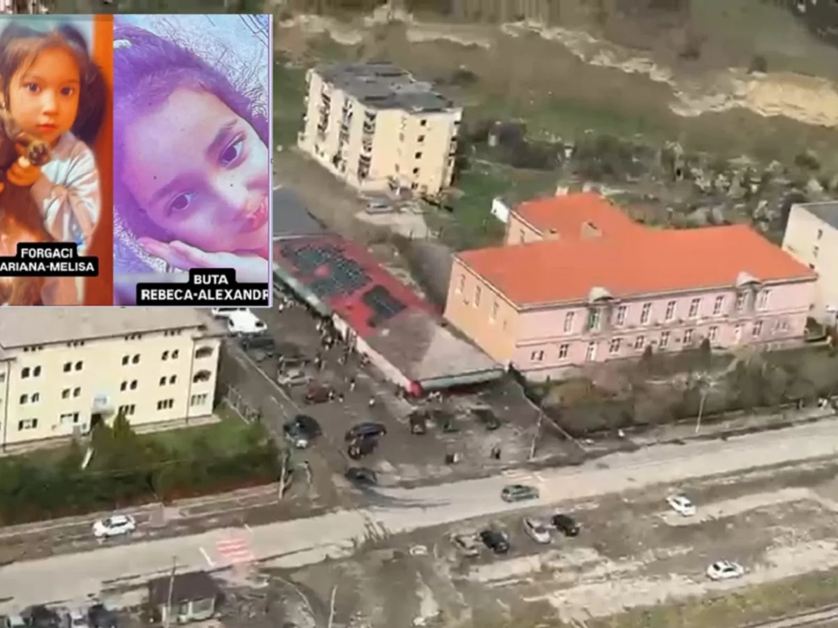 Cele două fetițe căutate cu ajutorul unui elicopter - Foto: IGAv/IGPR