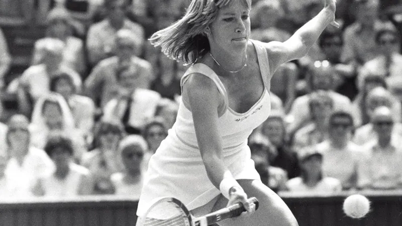 Chris Evert Lloyd a învins-o în semifinale pe Martina Navratilova