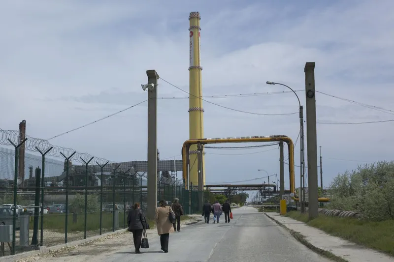 Rafinăria Petromidia Năvodari, parte din Grupul Rompetrol (KMG) - Foto: INQUAM PHOTOS/Bogdan Chesaru