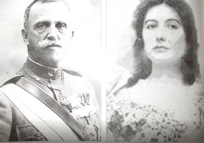 Ion Perticari si sotia Elena