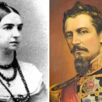 Maria Obrenovici și Alexandru Ioan Cuza, portrete - Foto: Colaj