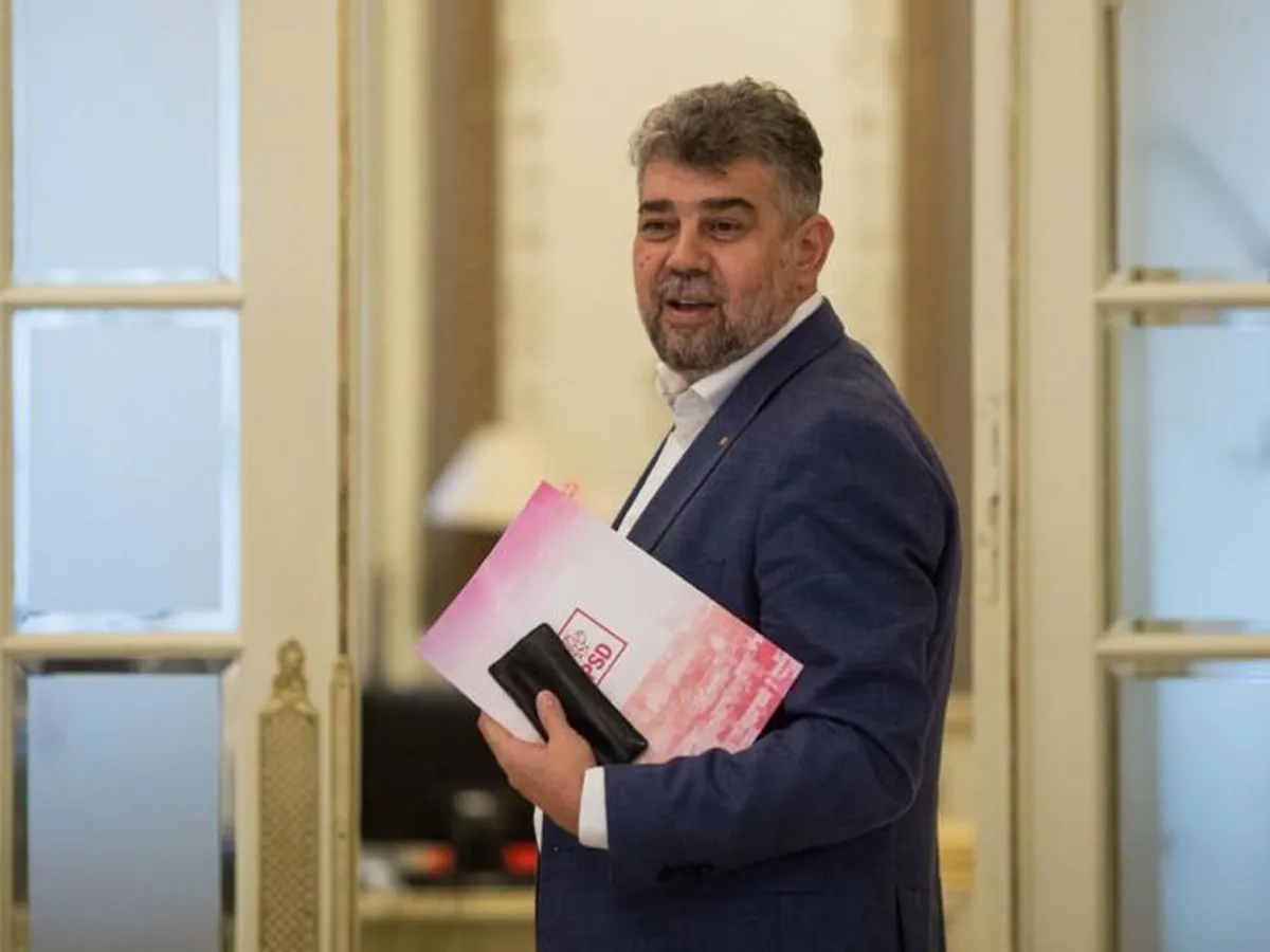 Preşedintele Camerei Deputaţilor, liderul PSD Marcel Ciolacu. / Foto: Inquam Photos