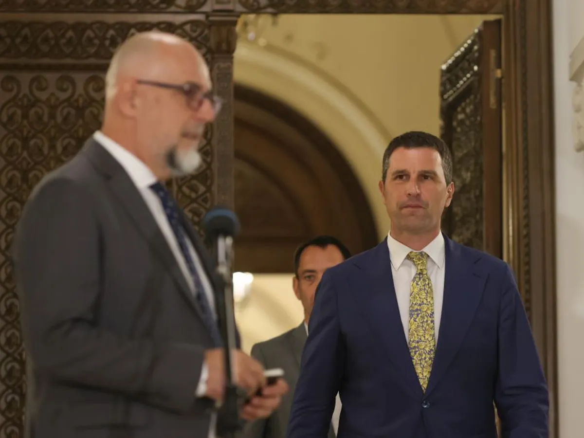 Kelemen Hunor, la o conferinţă de presă a UDMR - Foto: INQUAM PHOTOS/George Călin