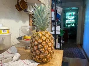 ILUZIE OPTICĂ Găsește păianjenul de pe acest ananas. Ai 10 secunde la dispoziție - Foto: Reddit / strawbmlk