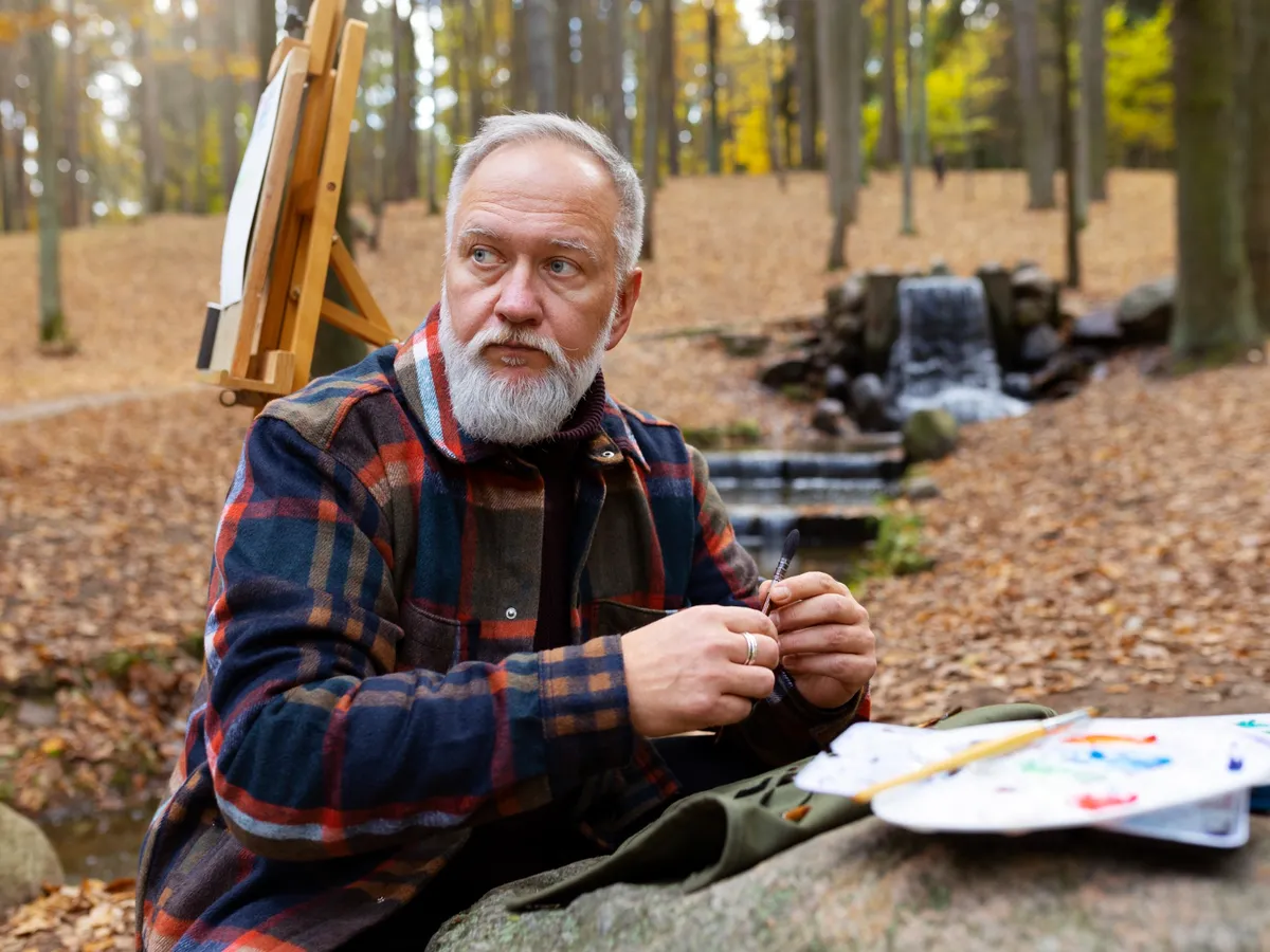 Pensionar la pensie, în natură - Foto: Freepik