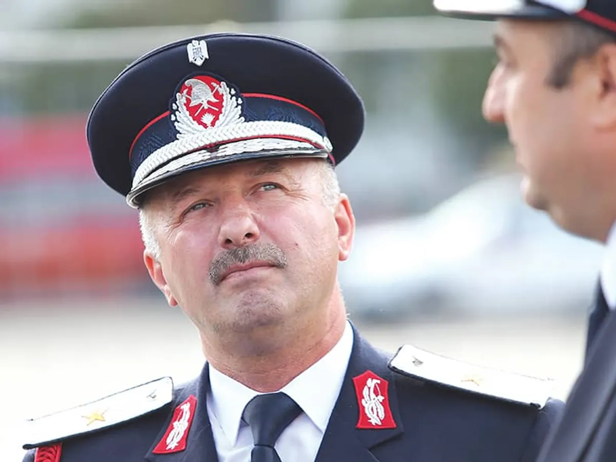 Generalul Dan Paul Iamandi, șeful IGSU - Foto INQUAM PHOTOS/ George Călin