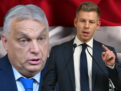 Viktor Orban și Peter Magyar - Foto: Profimedia images