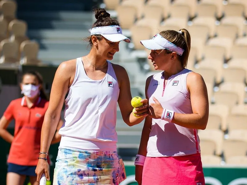 Irina Begu s-a calificat în semifinalele probei feminine de dublu la Roland Garros. / Foto: prosport.ro