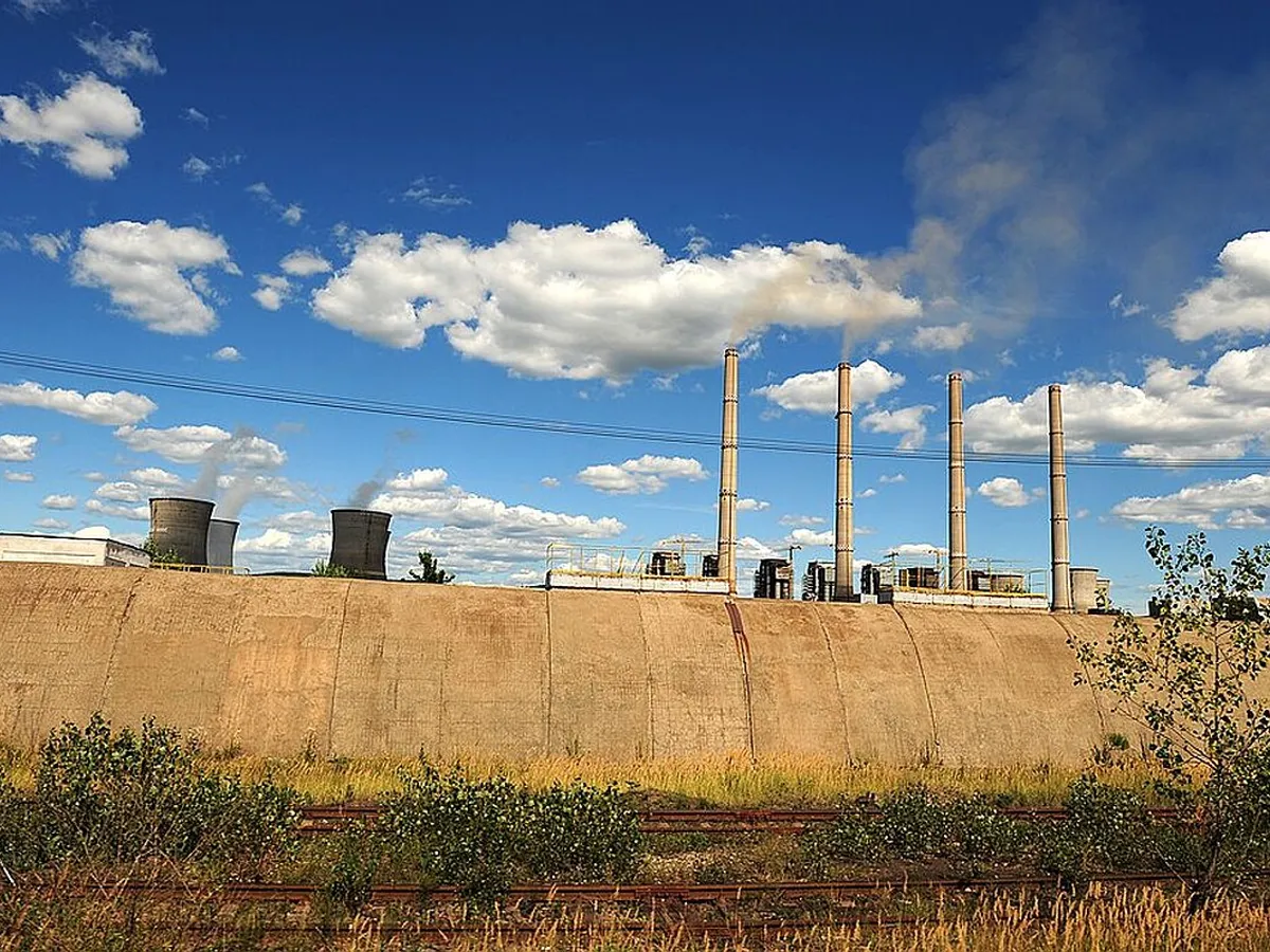 Complexul Energetic Turceni, pe lignit, a fost cea mai mare centrală energetică din România - Foto: Wikipedia/Ad Inferos/CC BY-SA 3.0