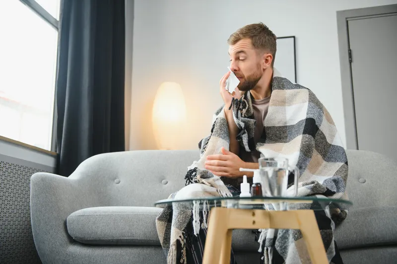 Persoană care este bolnavă - Foto: Freepik (Imagine cu rol ilustrativ)