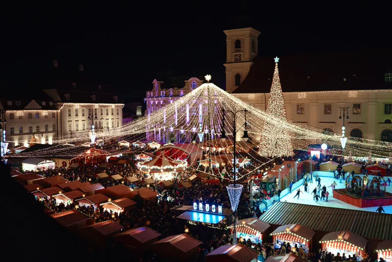 Targul de Craciun din Sibiu - Foto: Facebook / Targul de Craciun din Sibiu