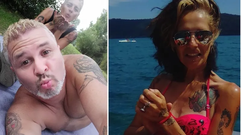 Ion Apostol și Katia italianca au păcălit filajul Poliției Foto: Facebook