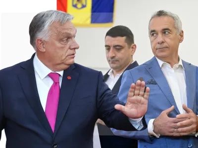 Viktor orban, George Simion și Călin Georgescu - Foto: Profimedia images