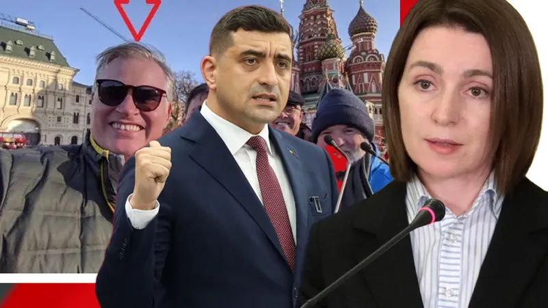 Cine e „prietenul” cu vizite repetate la Moscova cu care Simion o atacă pe Maia Sandu: E dușmănoasă - Foto: Colaj Newsweek - Profimedia&Facebook