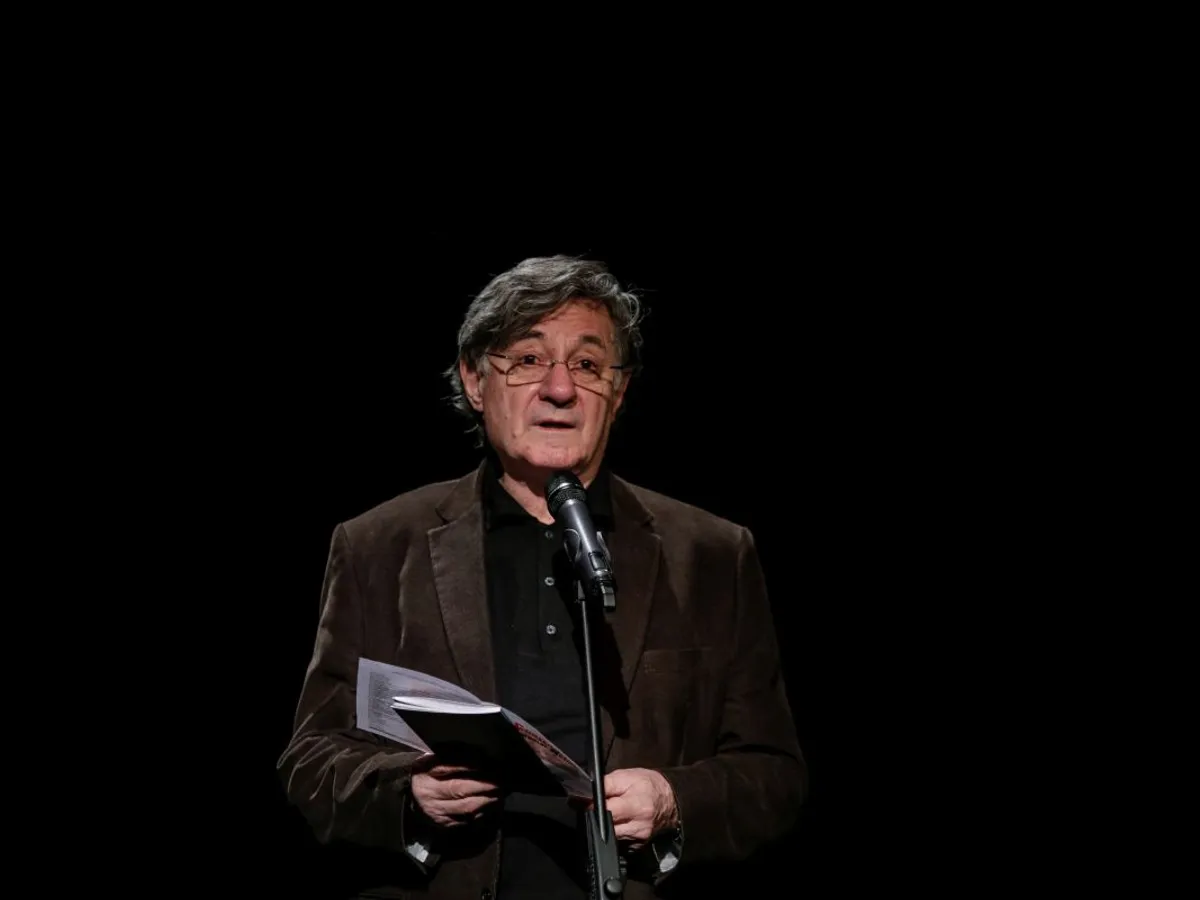 Trupul lui Ion Caramitru nu va fi depus în foaierul Teatrului Național din București. Foto Inquam Photos/Octav Ganea