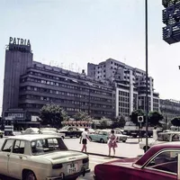 Locul de peste drum de cinema Patria era deja gol în 1968 - Foto: Facebook/Bucurestiul Secret