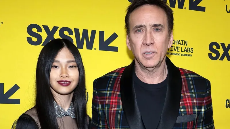 Nicolas Cage și actuala soție- Foto: Facebook