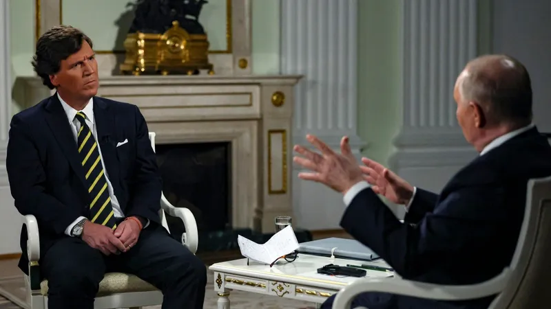 Putin și-a înșirat propaganda în interviul acordat lui Tucker Carlson - Foto: Profimedia Images (imagine cu caracter ilustrativ)