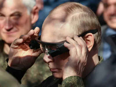 Președintele rus Vladimir Putin a sosit marți în Belarus - Foto: Profimedia Images