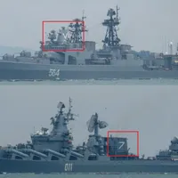 Turcia blochează de nouă luni navele rusești de război să mai intre în Marea Neagră - FOTO: Facebook/Andrii Klymenko