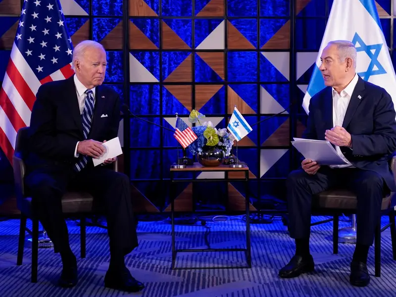 Joe Biden a ajuns în Israel - Foto: Profimedia images